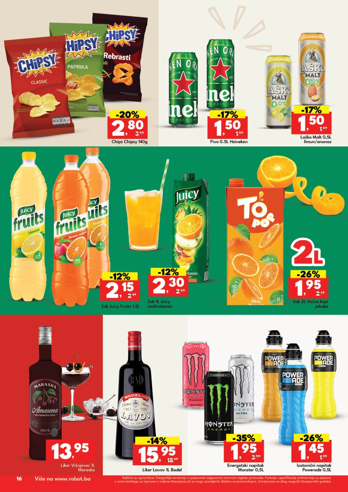 Robot katalog strana 15 – šamponi, gelovi za tuširanje, paste za zube i higijenski proizvodi