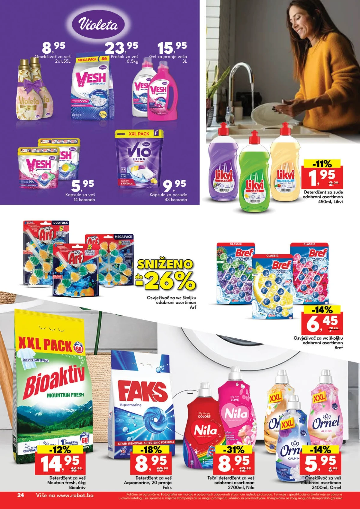 Robot katalog 15.06 –04.07.2026 strana 27 – madraci i kreveti Robot katalog maj 2026 strana 27 madraci kreveti i namještaj akcija BiH