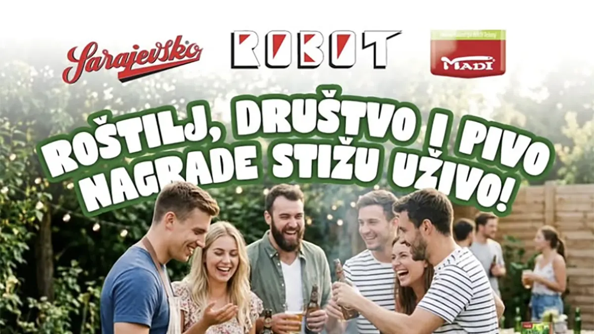 Robot nagradna igra Sarajevska pivara Madi kupi slikaj račun osvoji poklone 2026