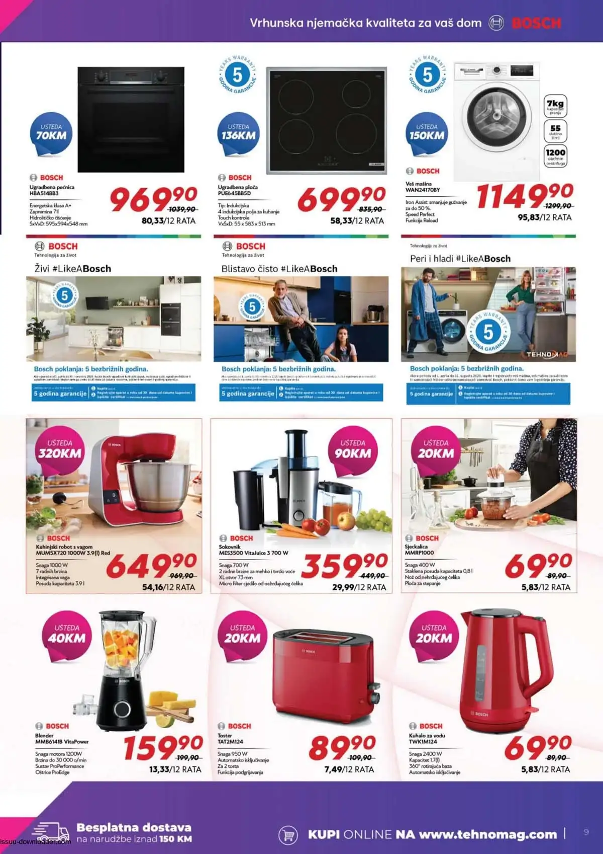 Tehnomag laptopi i računari na sniženju – katalog do 30. aprila 2026, strana 9