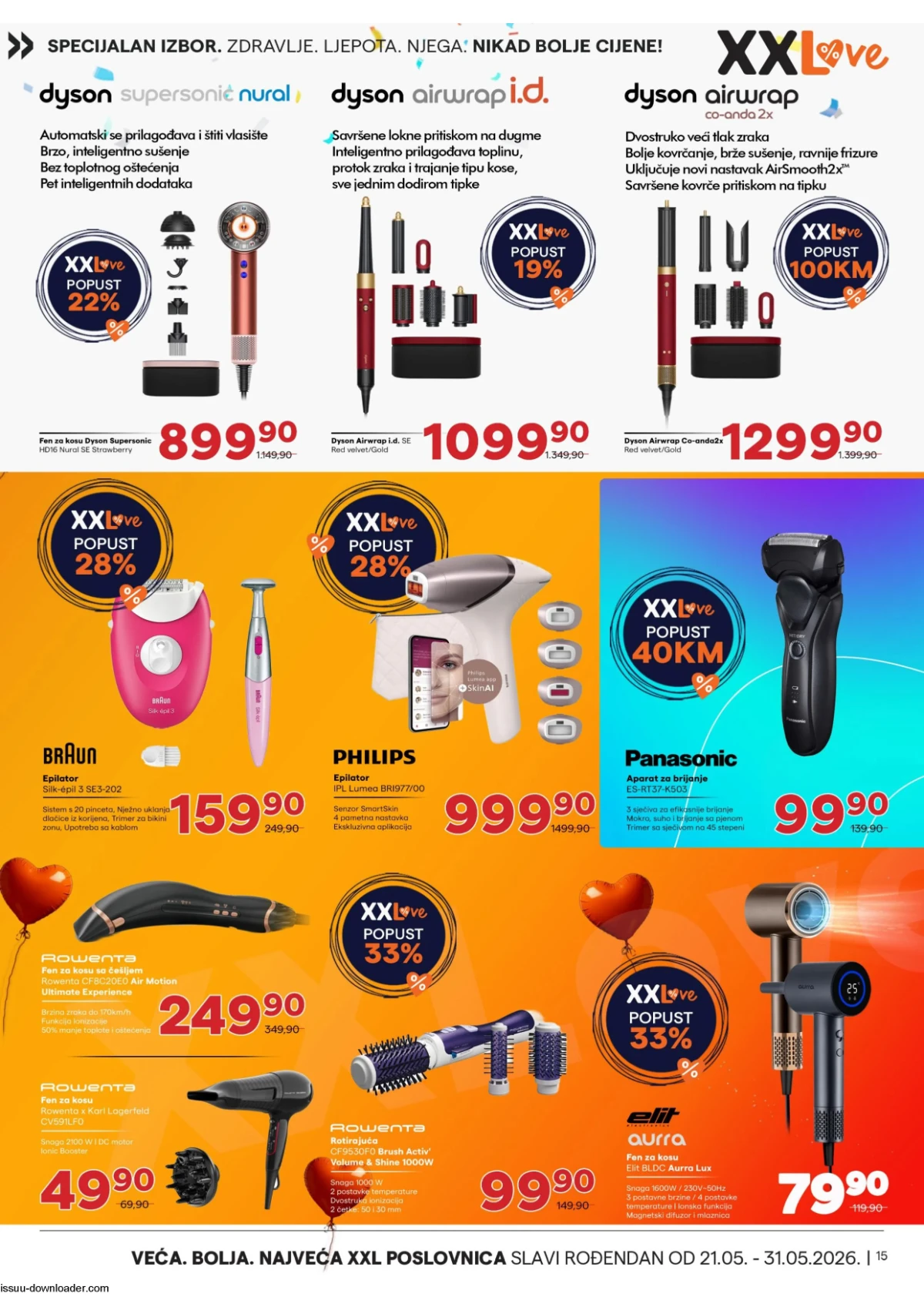 Tehnomag Dyson, Philips i beauty uređaji na sniženju do 31.05.2026