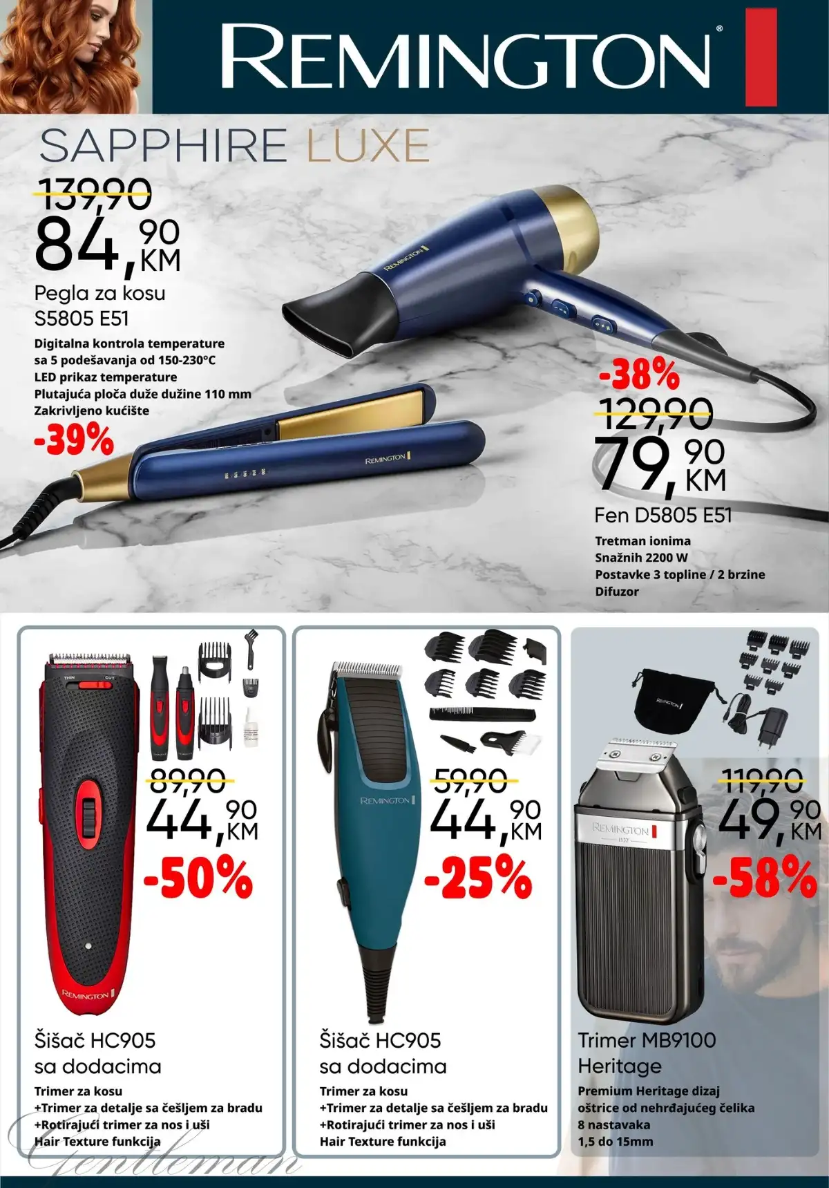 Mobilmedia katalog akcija aparati za kosu i bradu do 50% Remington Rowenta Philips strana 2