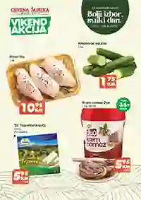 Crvena jabuka vikend akcija katalog sniženja prehrane do 18. aprila 2026