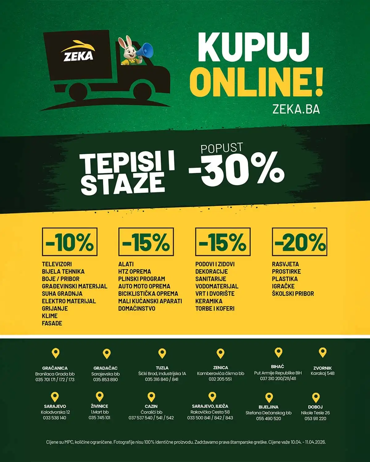Zeka shopping vikend akcija do 30 posto katalog april 2026 strana 12