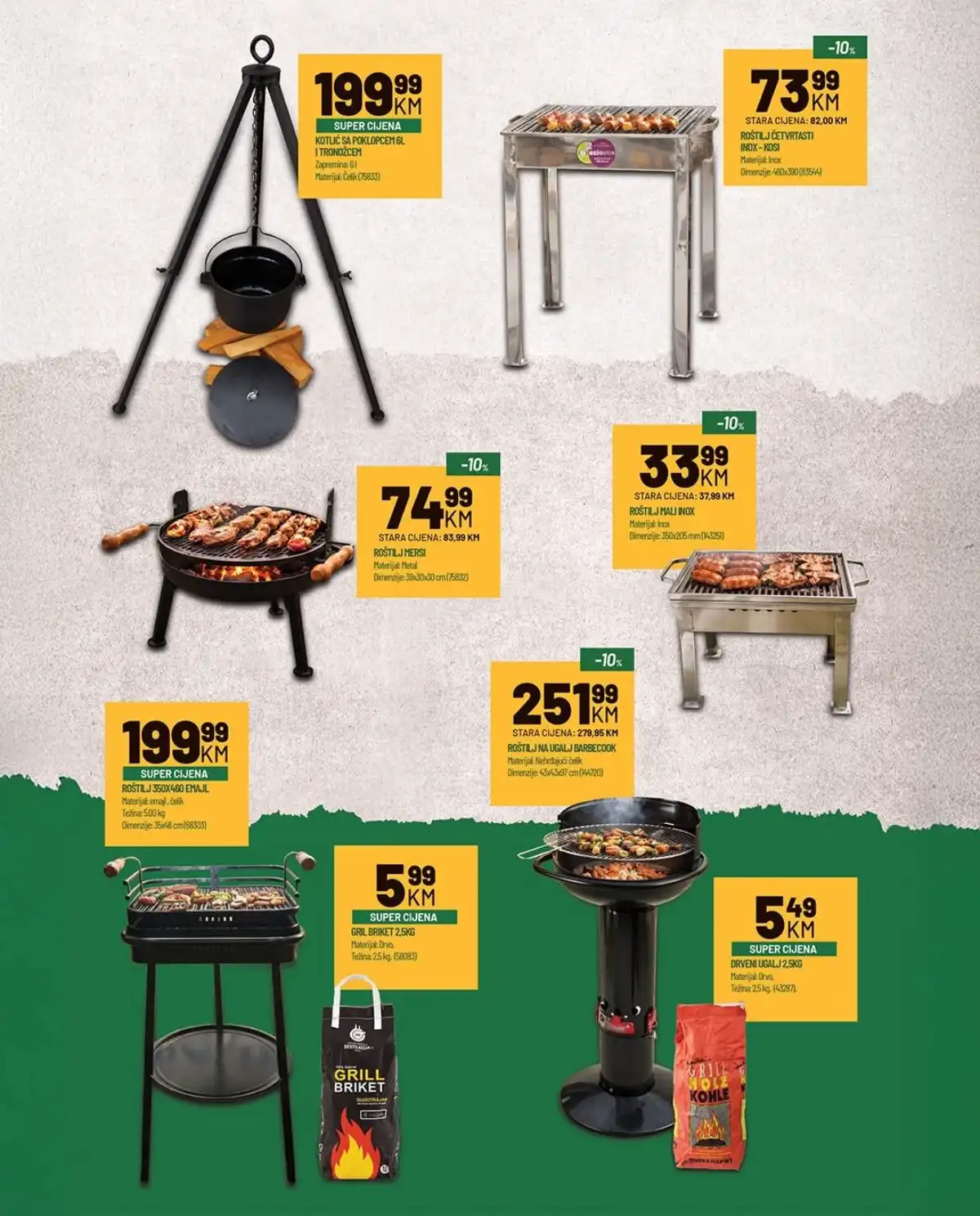 Zeka akcija roštilji i oprema za 1 maj sniženje za prvi maj strana 2