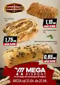 Mega Diskont akcija u pekarama Otoka, Vogošća i Tuzla do 27.aprila 2026