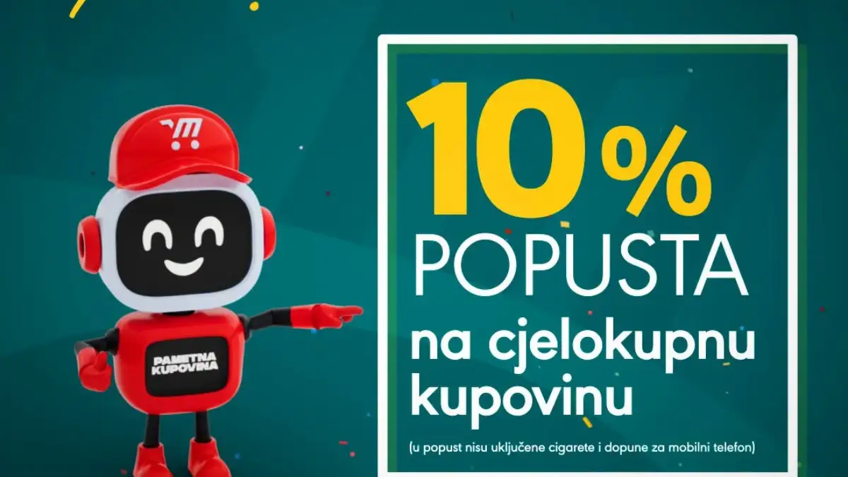 Mega Petak 29.05.2026 u Mega Diskontu – 10 posto popusta na kompletnu kupovinu