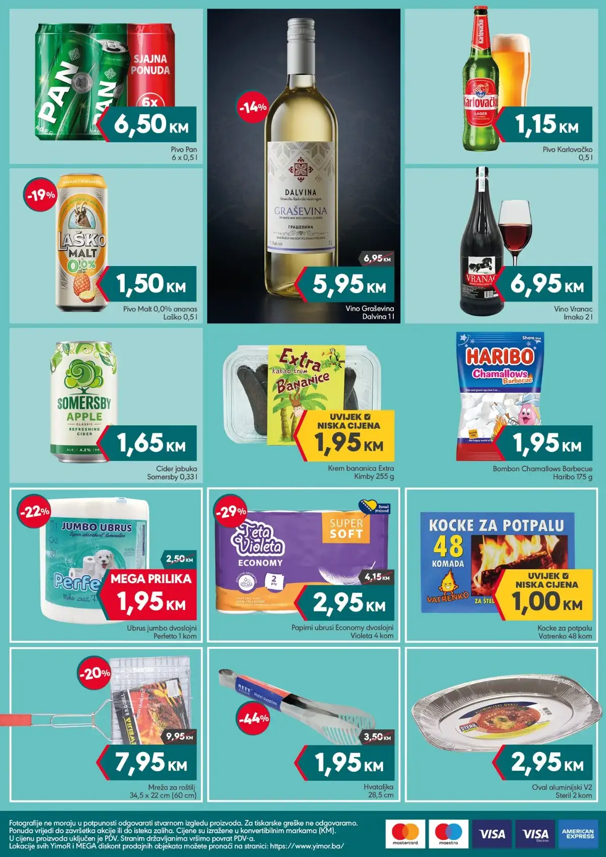 Mega Diskont akcija vino grickalice rostilj oprema katalog BiH – strana 4