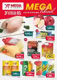 Yimor i Mega Diskont vikend akcija do 43% sniženja prehrana piće kućne potrepštine BiH